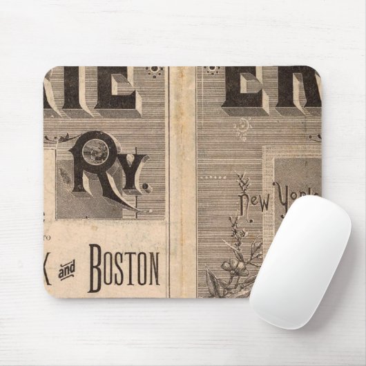 Erie Railway Muismat (Met muis)