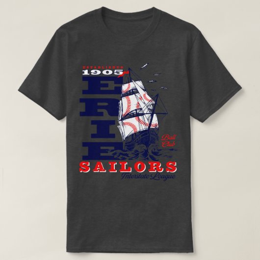 Erie Sailors T-shirt (Design voorkant)