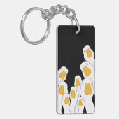 Erie Surveillance: Ganzentoezicht vanuit de ruimte Sleutelhanger (Voorkant Links)