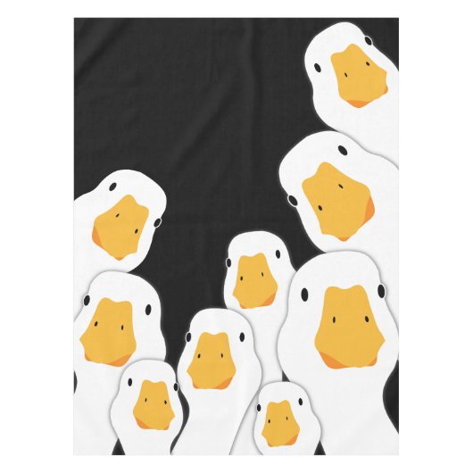 Erie Surveillance: Ganzentoezicht vanuit de ruimte Tafelkleed (Voorkant)