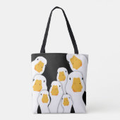 Erie Surveillance: Ganzentoezicht vanuit de ruimte Tote Bag (Achterkant)