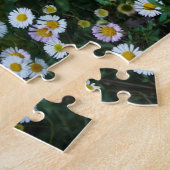 Erigeron Daisies Puzzle Legpuzzel (Zijkant)