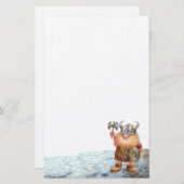 Erik De Viking Briefpapier (Voorkant / Achterkant)