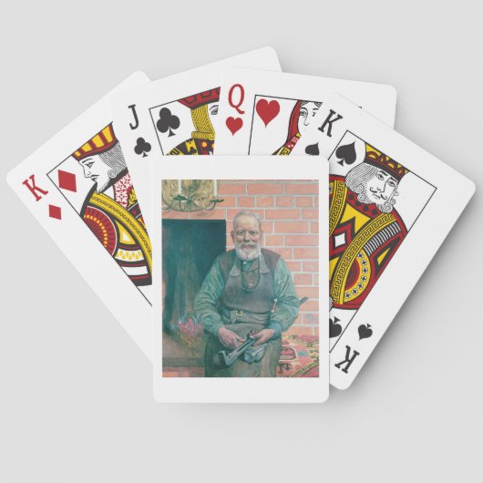Erik Erikson, de Blacksmith Pokerkaarten (Achterkant)
