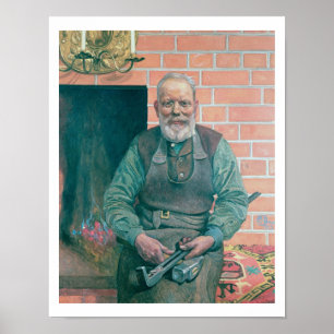Erik Erikson, de Blacksmith Poster