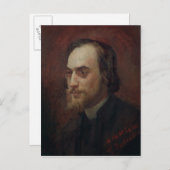 Erik Satie Briefkaart (Voorkant / Achterkant)