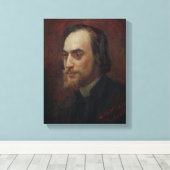 Erik Satie Canvas Afdruk (Insitu (Houten vloer))