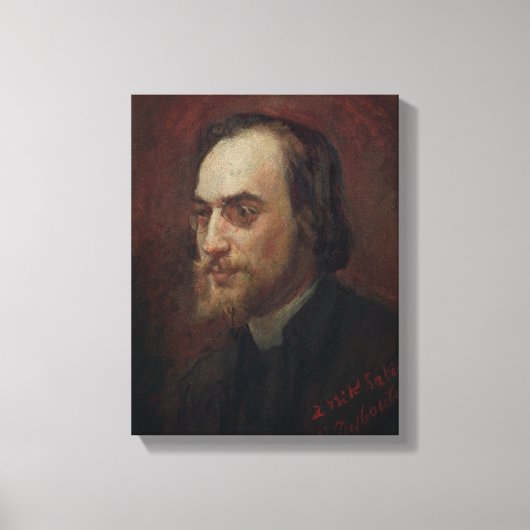 Erik Satie Canvas Afdruk (Voorkant)