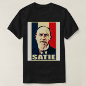Erik Satie Frans 1 T-shirt (Design voorkant)