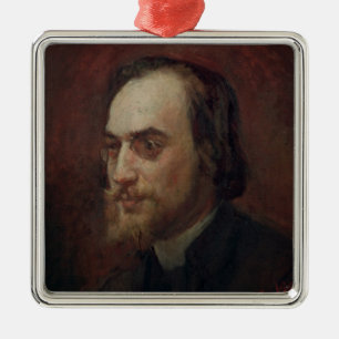 Erik Satie Metalen Ornament