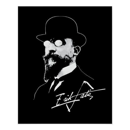 Erik Satie Perfect Poster (Voorkant)