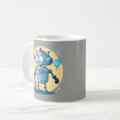 Erik the Brainy Bot Koffiemok (Voorkant links)