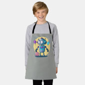 Erik the Brainy Bot Schort (Gedragen)