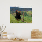 Erik Werenskiold september Poster (Keuken)