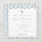 Erin baby shower uitnodiging (Voorkant / Achterkant)