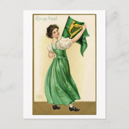 Erin gaat bragh briefkaart (Voorkant)