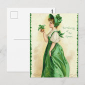 Erin gaat bragh briefkaart (Voorkant / Achterkant)
