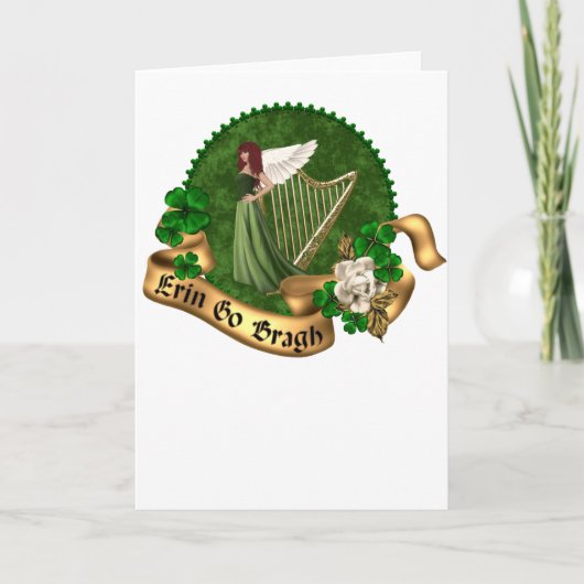 Erin gaat Bragh het Iers Kaart (Voorkant)