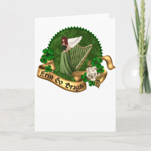 Erin gaat Bragh het Iers Kaart