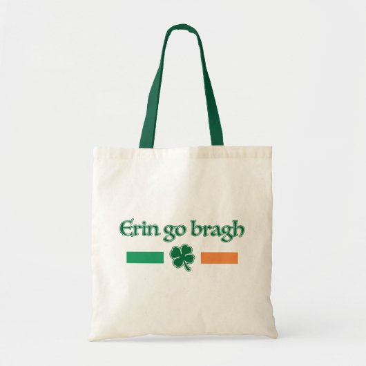 Erin gaat bragh St. Patrick's Day Modern Canvas ta Tote Bag (Voorkant)