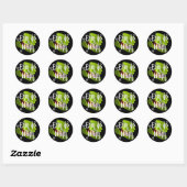 Erin gaat Bragh St. Patrick's Day Ronde Sticker (Vel)