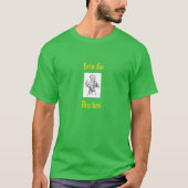 Erin Go Bra-less St Patrick's Day T-shirt (Voorkant)