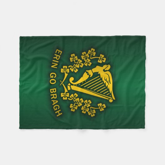 Erin Go Bragh 2 Fleece Deken (Voorkant (Horizontaal))