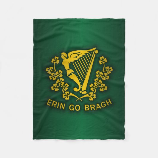 Erin Go Bragh 2 Fleece Deken (Voorkant)
