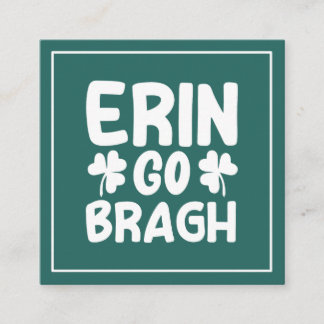 Erin Go Bragh-60850 Informatiekaartje