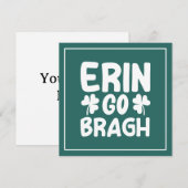 Erin Go Bragh-60850 Kaart (Voorkant / Achterkant)