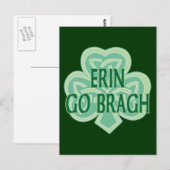 Erin Go Bragh Briefkaart (Voorkant / Achterkant)