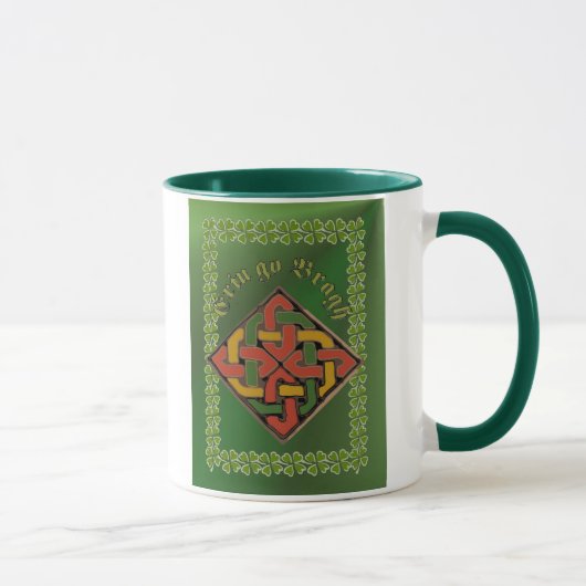 Erin go Bragh Celtic Cross FetteFraD 2100X1500 sm Mok (Rechts)