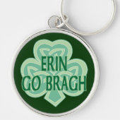 Erin Go Bragh Celtic Knot Sleutelhanger (Voorkant)
