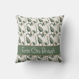 Erin go Bragh Ierse vogel patroon Kussen