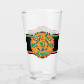Erin Go Bragh Irish Logo Glas (Achterkant)