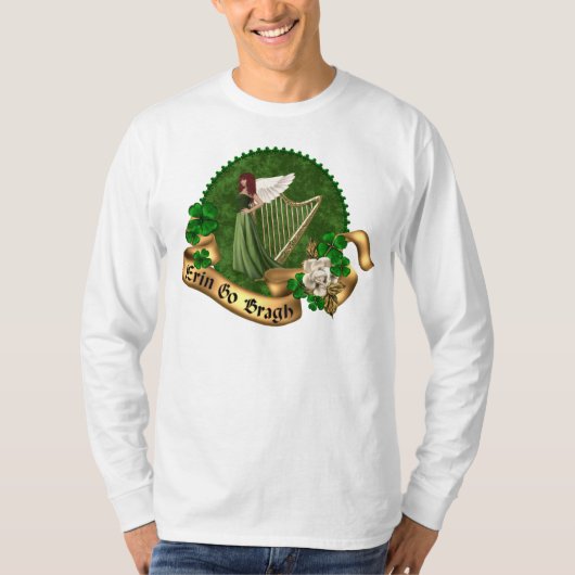 Erin Go Bragh Irish T-shirt (Voorkant)