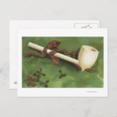 Erin Go Bragh, Ivory Pipe Briefkaart (Voorkant / Achterkant)