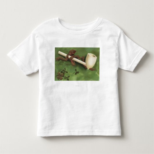 Erin Go Bragh, Ivory Pipe Kinder Shirts (Voorkant)