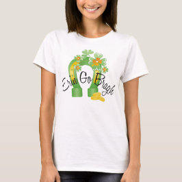 Erin Go Bragh Lucky Hoefijzer T-shirt