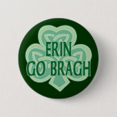 Erin Go Bragh Ronde Button 5,7 Cm (Voorkant)