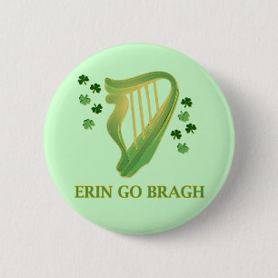 Erin Go Bragh Ronde Button 5,7 Cm