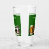 Erin Go Bragh Saint Patrick's Day Irish Beer Pub Glas (Links)