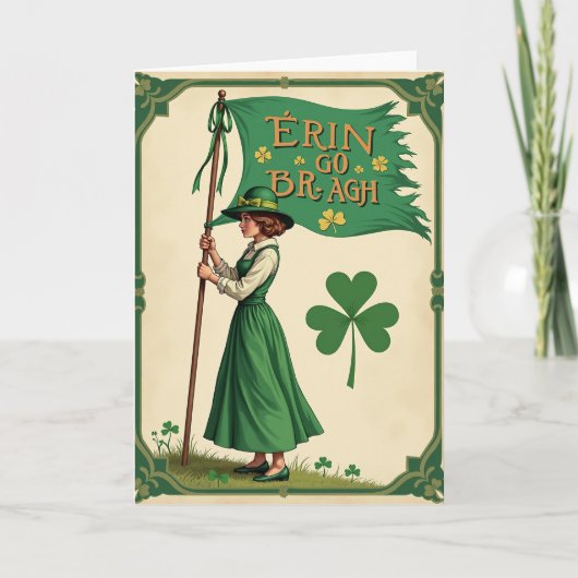 Erin Go Bragh Scene Card Kaart (Voorkant)