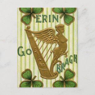 Erin Go Bragh St. Patrick's Day Feestdagenkaart