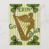 Erin Go Bragh St. Patrick's Day Feestdagenkaart (Voorkant)