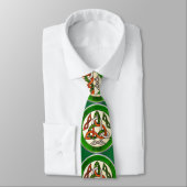 Erin Go Bragh St. Patrick's Day Trinity Knot Strop Stropdas (Gebonden)