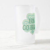 Erin Go Bragh Stein Matglas Bierpul (Voorkant rechts)