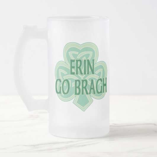 Erin Go Bragh Stein Matglas Bierpul (Links)