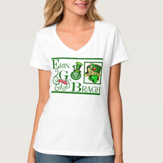 Erin Go Bragh! T-shirt (Voorkant)
