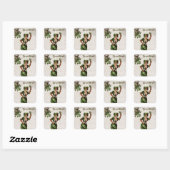 Erin Go Bragh Vierkante Sticker (Vel)